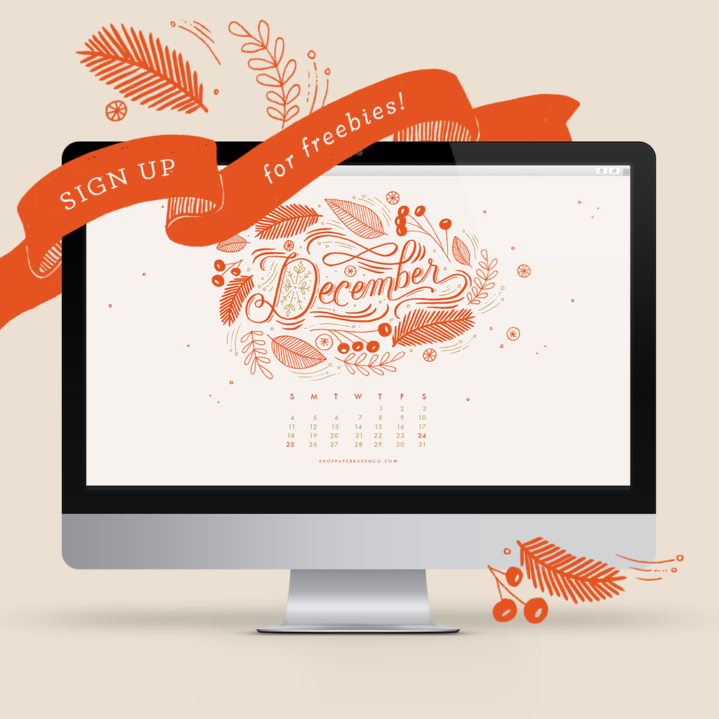 Happy December, A Free Download Gift for You!
