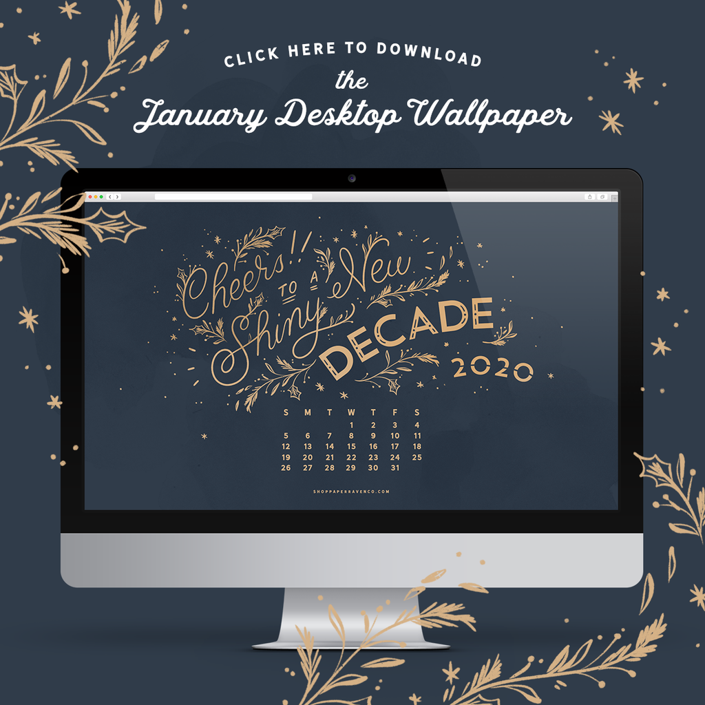 January 2020 Desktop Wallpaper