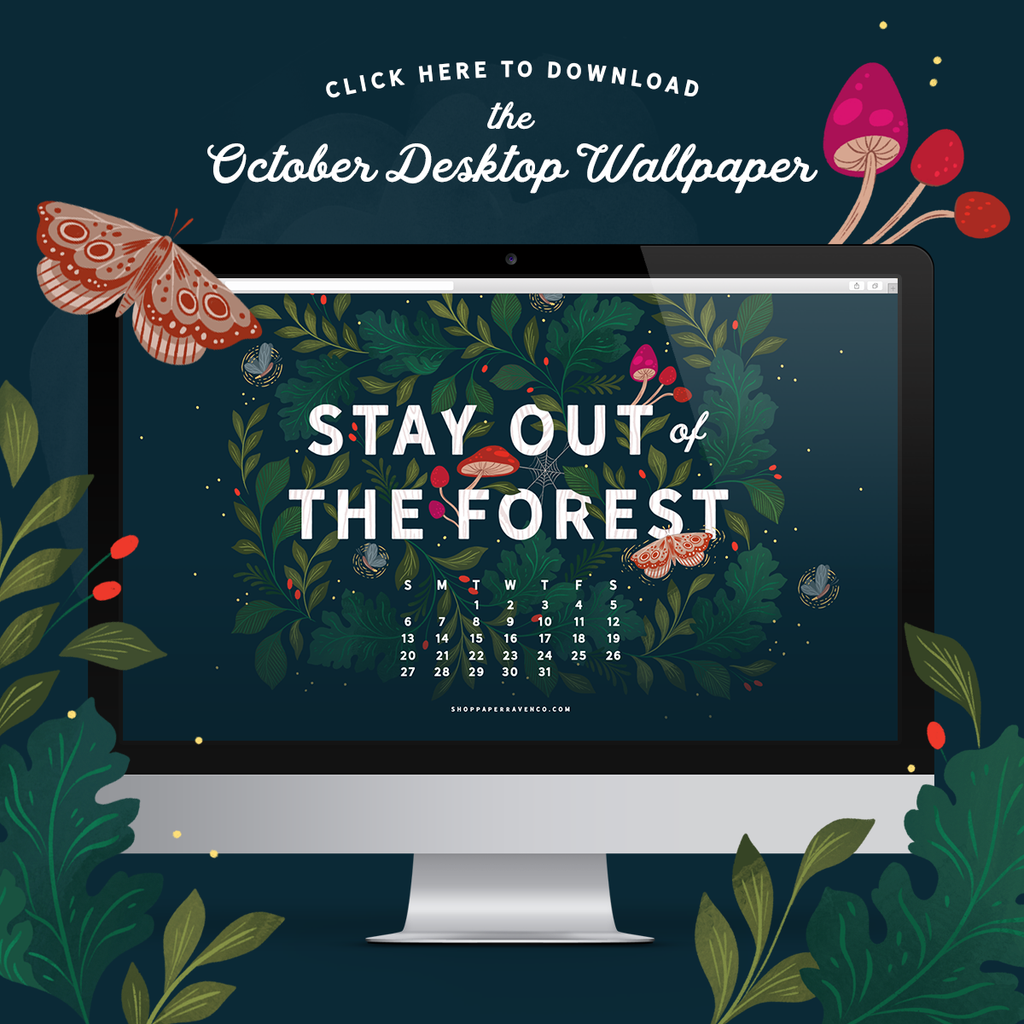 October 2019 Illustrated Desktop Wallpaper: A Special Tribute