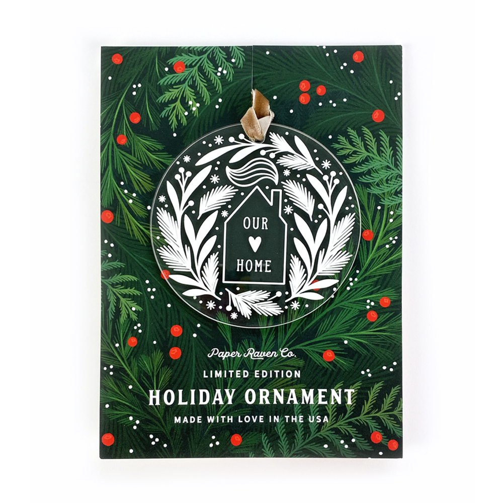 Set of 6: Limited Edition Acrylic Ornaments