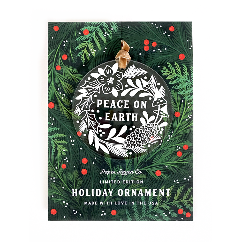 Set of 6: Limited Edition Acrylic Ornaments