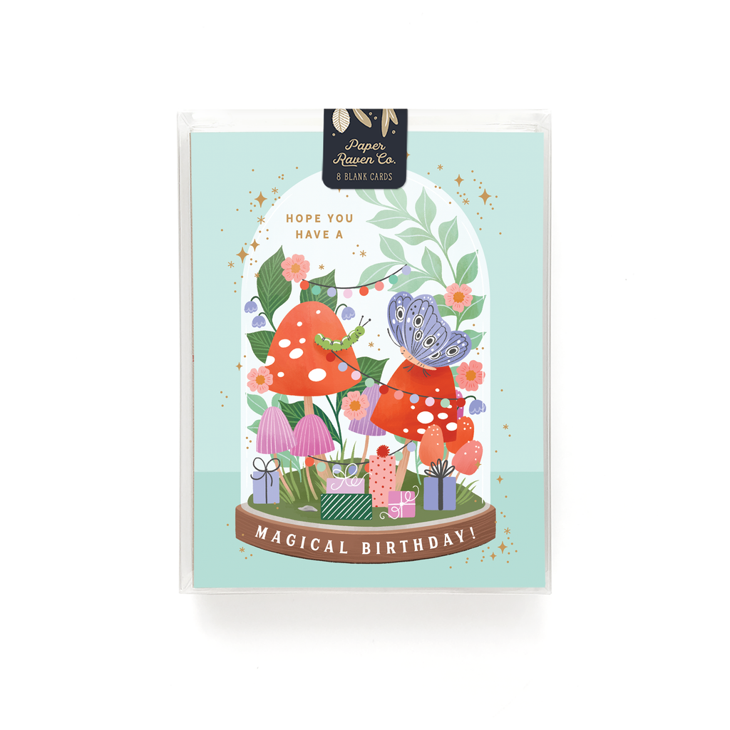 Magical Birthday Terrarium Card