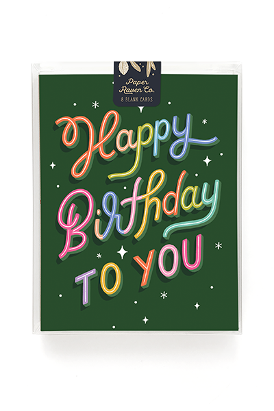 Birthday Shout Out Card