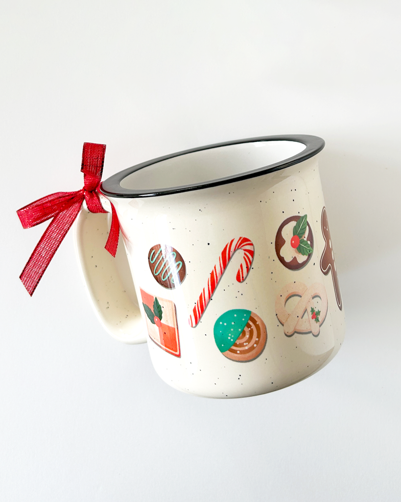 Christmas Cookie Ceramic Holiday Mug