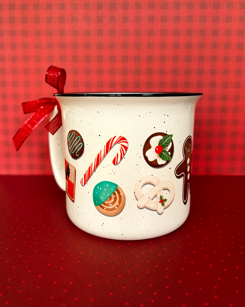 Christmas Cookie Ceramic Holiday Mug