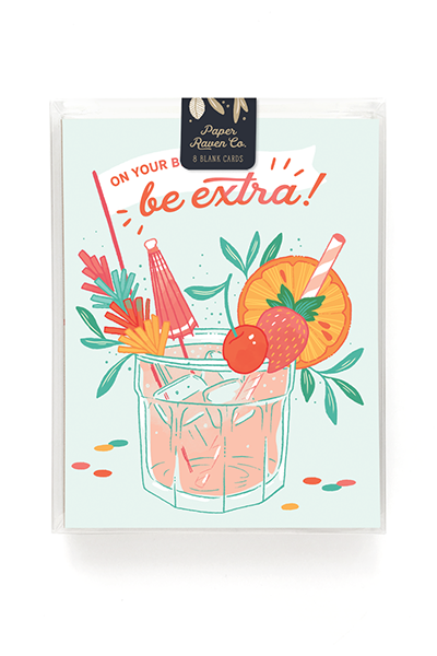 Birthday Cocktail Card