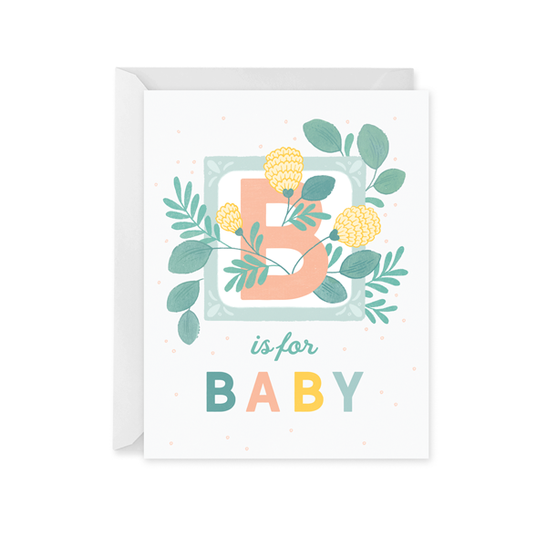 B is for Baby Card