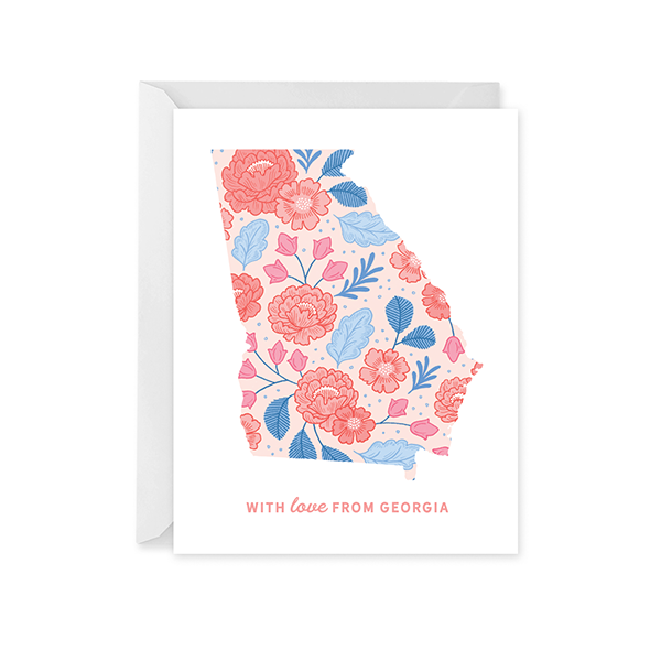 Love from Georgia Card