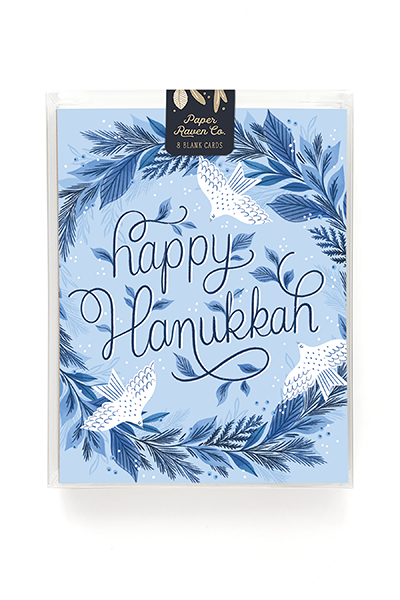 Hanukkah Wreath Card