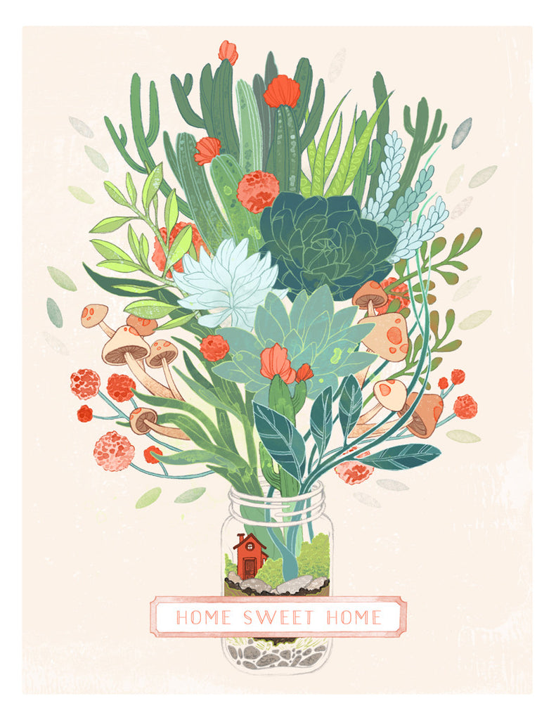 Little Terrarium Fine Art Print