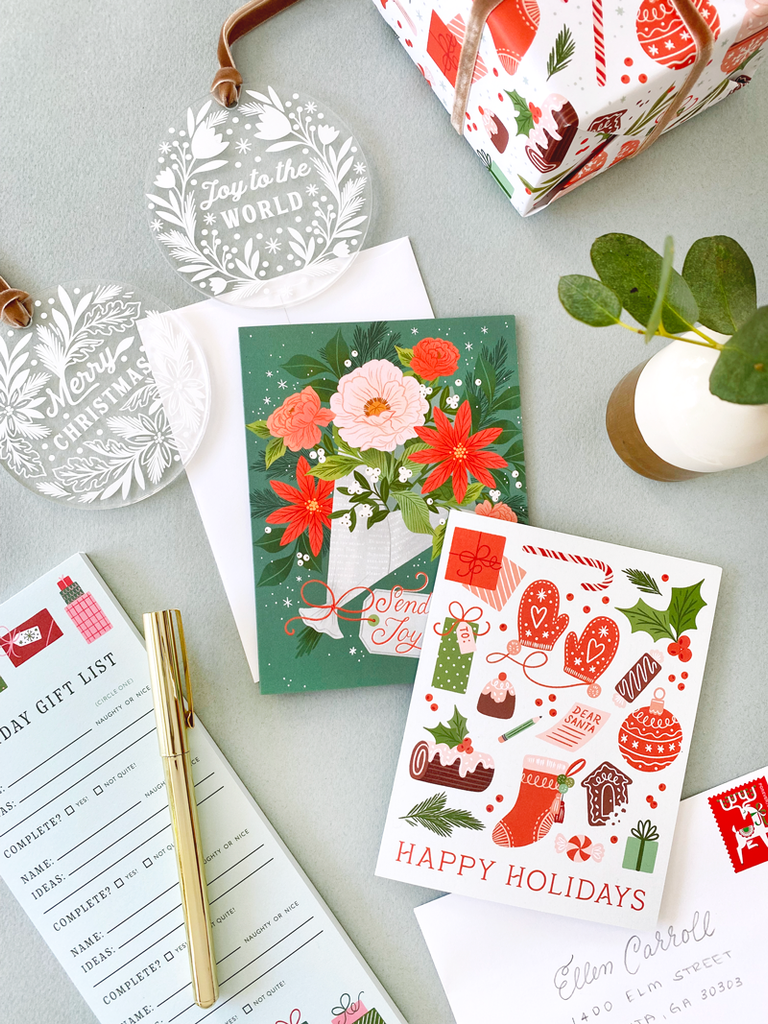 My Favorite Things Holiday Card