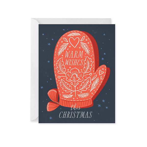 Warm Wishes Holiday Card